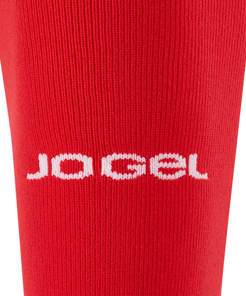 Гетры без носка футбольные JOGEL MATCH 2 PerFormDRY National 26 Home Footless Socks, красно-белый
