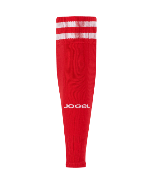 Гетры без носка футбольные JOGEL MATCH 2 PerFormDRY National 26 Home Footless Socks, красно-белый
