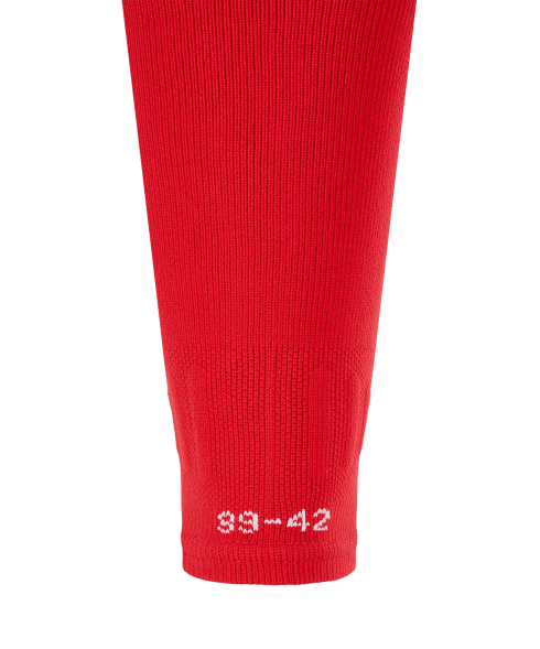 Гетры без носка футбольные JOGEL MATCH 2 PerFormDRY National 26 Home Footless Socks, красно-белый