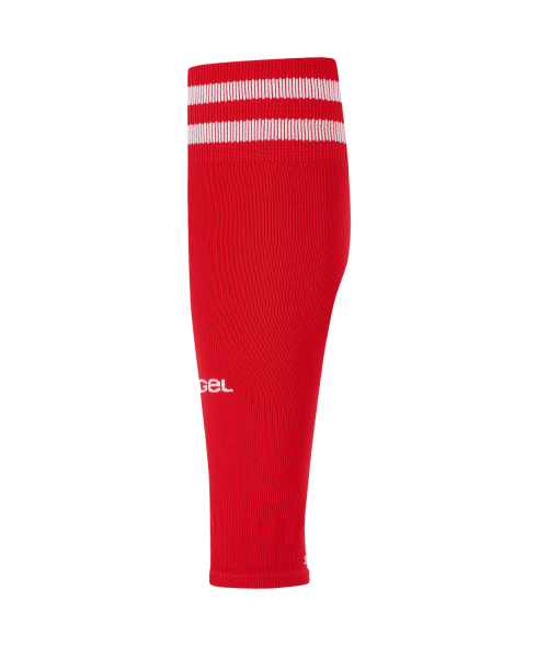 Гетры без носка футбольные JOGEL MATCH 2 PerFormDRY National 26 Home Footless Socks, красно-белый