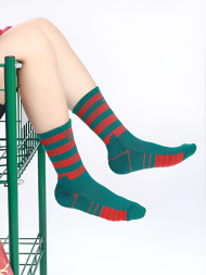 Носки (3 пары) KELME Sports Socks (Three Pairs) (Red/White/Green)