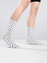Носки (3 пары) KELME Sports Socks (Three Pairs) (Red/White/Green)