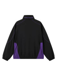 Ветровка KELME Stand-up Collar Woven Coat (Black/Violet)