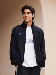 Ветровка KELME Stand-up Collar Woven Coat (Black/Violet)