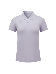 Футболка-поло KELME Women's Short Sleeve Polo Shirt Light Purple