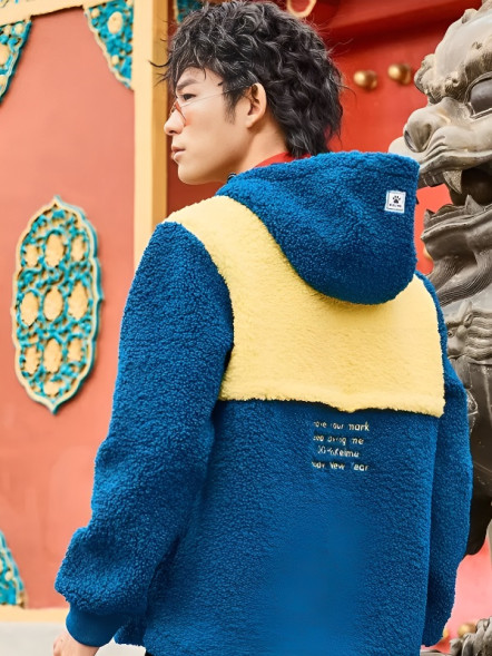 Худи KELME Men's Half Cardigan Blue