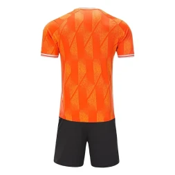 Футбольная форма KELME Short-Sleeved Football Suit (Orange/Dark Grey)