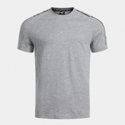 CAMISETA MANGA CORTA HEROIC GRIS NEGRO