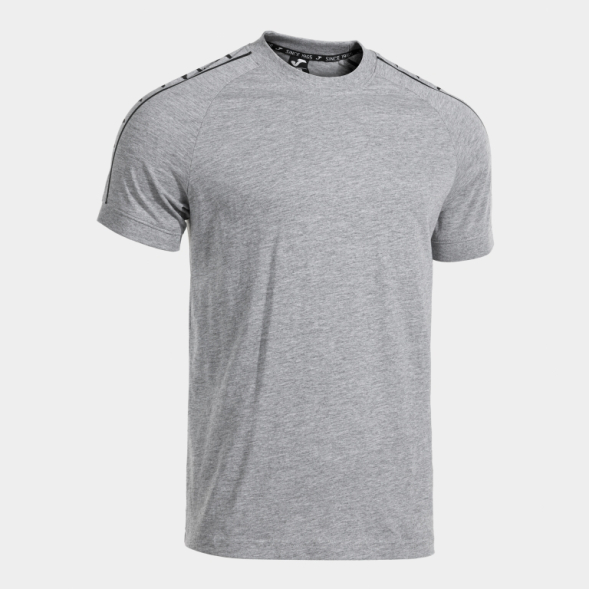 CAMISETA MANGA CORTA HEROIC GRIS NEGRO