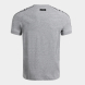 CAMISETA MANGA CORTA HEROIC GRIS NEGRO