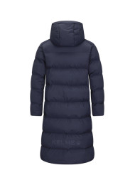 Пуховик KELME Long Cotton Coat Dark Blue