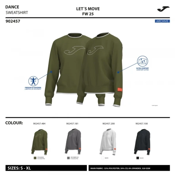 SUDADERA STEP  
