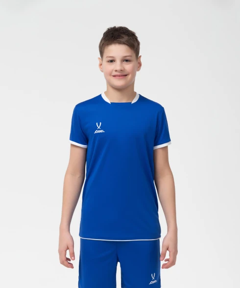 Футболка волейбольная JOGEL CAMP, синий, детский