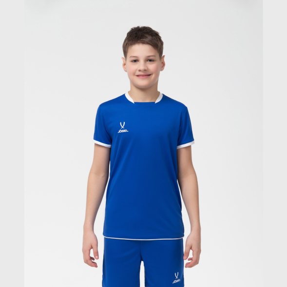 Футболка волейбольная JÖGEL CAMP, синий, детский