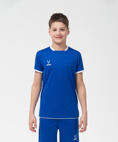 Футболка волейбольная JOGEL CAMP, синий, детский