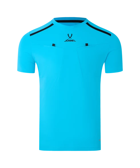 Футболка судейская JOGEL DIVISION PerFormDRY Referee Tee, голубой