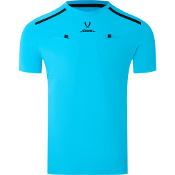 Футболка судейская JÖGEL DIVISION PerFormDRY Referee Tee, голубой