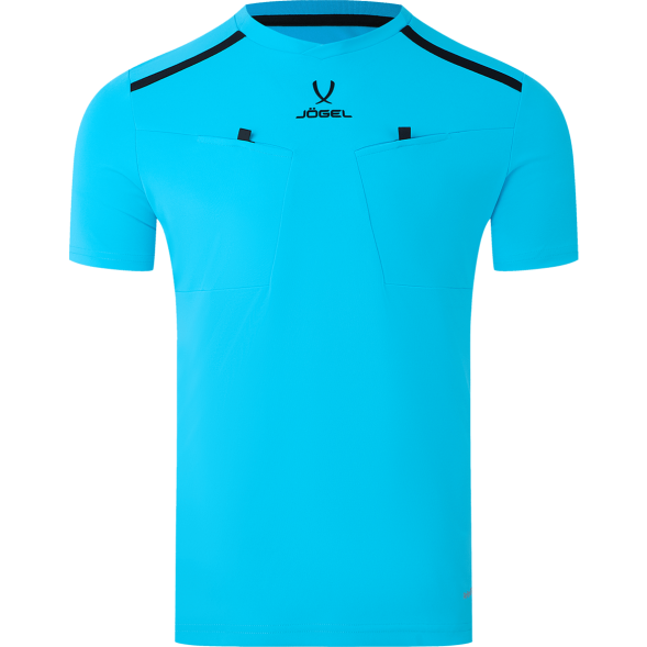 Футболка судейская JOGEL DIVISION PerFormDRY Referee Tee, голубой