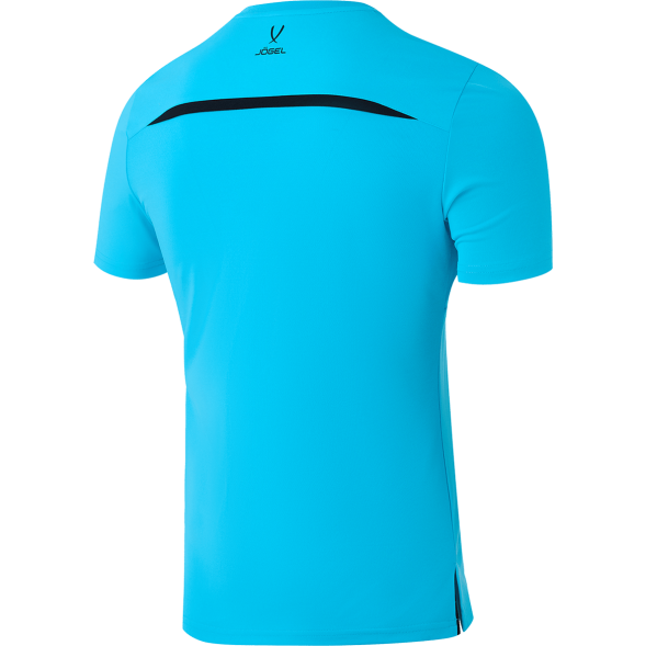Футболка судейская JOGEL DIVISION PerFormDRY Referee Tee, голубой