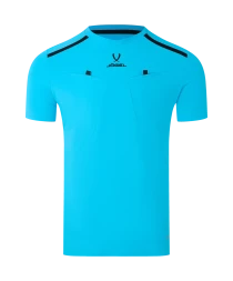 Футболка судейская JOGEL DIVISION PerFormDRY Referee Tee, голубой