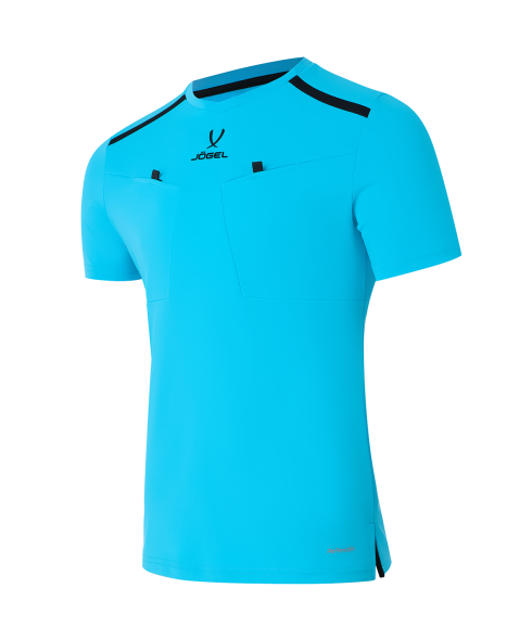 Футболка судейская JOGEL DIVISION PerFormDRY Referee Tee, голубой