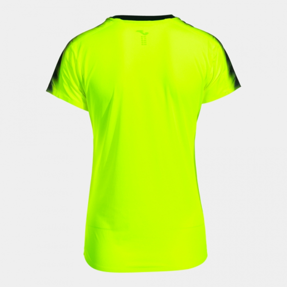 CAMISETA MANGA CORTA ELITE XI AMARILLO FLUOR NEGRO