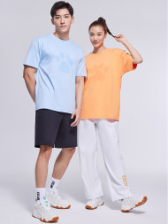 Футболка KELME Round Neck Short Sleeve T-shirt Orange
