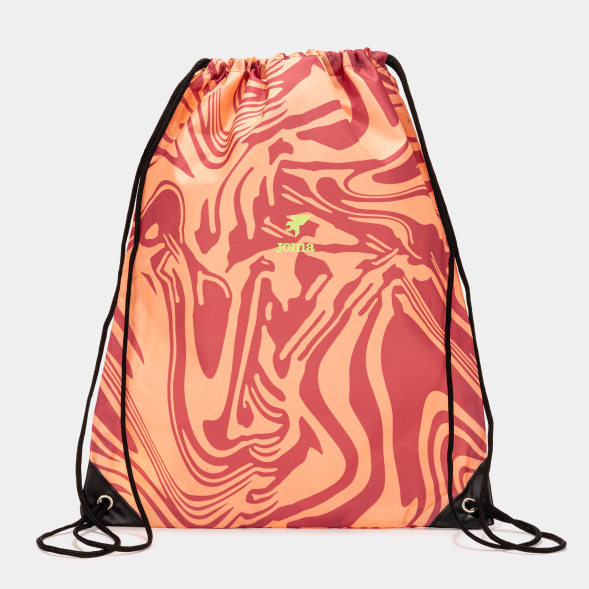 MOCHILA SACO KIDS CAMP NARANJA ROSA