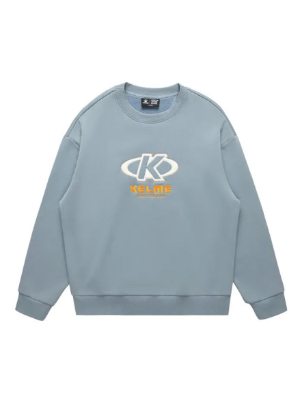 Свитшот KELME Fleece Crew Neck Sweatshirt Blue