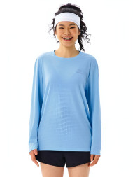 Лонгслив KELME Long-sleeved T-shirt Light Blue
