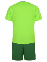 Детская фуутбольная форма KELME Short Sleeve Football Suit (Light Green/Green)