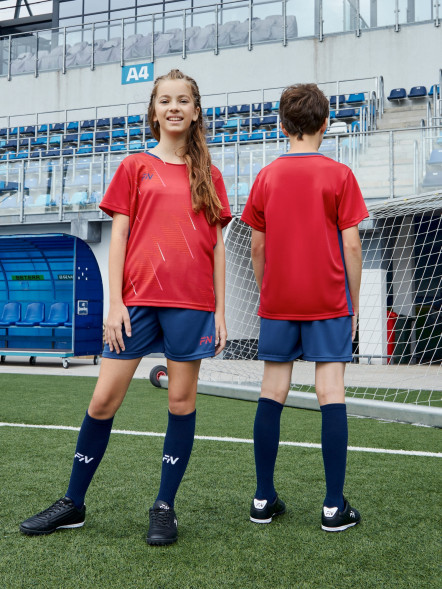 Детская футбольная форма FN Football Set Kid Kid (Red/Dark Blue)