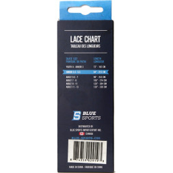 Шнурки для коньков Blue Sports XL-PRO, 902901-RD-213, полиэстер, 213см,красный