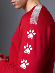 Свитшот KELME Knitted Round Neck Sweater Red