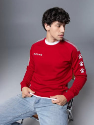 Свитшот KELME Knitted Round Neck Sweater Red