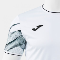 ФУТБОЛКА С КОРОТКИМ РУКАВОМ WAVE БЕЛЫЙ ЧЕРНЫЙ