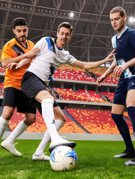 Футбольная форма KELME Football Suit (Orange/Black)