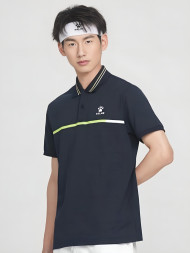Футболка-поло KELME Short Sleeve Polo Shirt Dark Blue