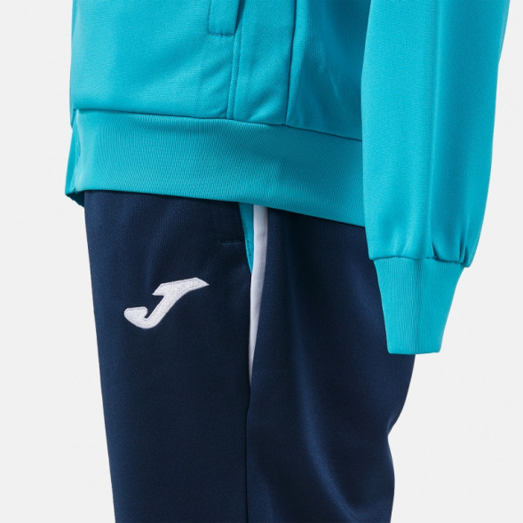 СПОРТИВНЫЙ КОСТЮМ TERRA ФЛУОРЕСЦЕНТНЫЙ БИРЮЗОВЫЙ ТЕМНО-СИНИЙ