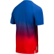 Футболка тренировочная JOGEL NATIONAL PerFormDRY Pre-Match Tee, сине-красный
