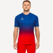 Футболка тренировочная JOGEL NATIONAL PerFormDRY Pre-Match Tee, сине-красный