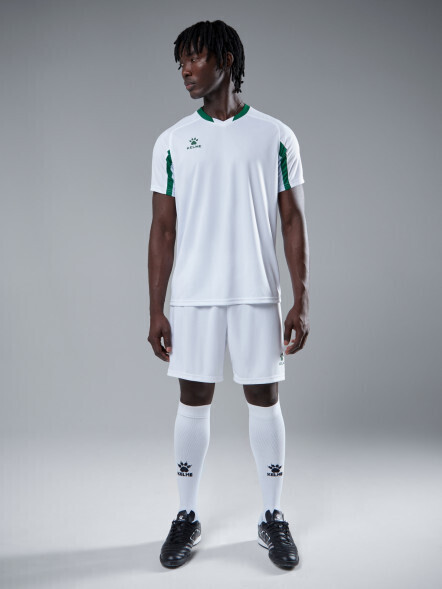 Футбольная форма KELME Football Suit (White/Green)