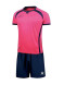 Футбольная форма KELME Short Sleeve Football Set (Pink/Dark Blue)