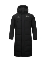Пуховик KELME Long Down Jacket Black