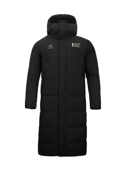 Пуховик KELME Long Down Jacket Black