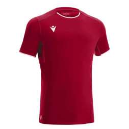 Футболка волейбольная унисекс MACRON Rhodium, 20620100-WT-2XL, р.2XL, 100% полиэстер, белый