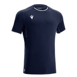 Футболка волейбольная унисекс MACRON Rhodium, 20620100-WT-2XL, р.2XL, 100% полиэстер, белый