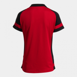 POLO MANGA CORTA LIDER ROJO NEGRO