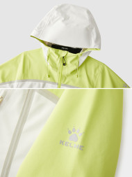 Ветровка KELME Single-layer Windproof Jacket (White/Light Green)