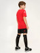 Детская футбольная форма KELME S/S Football Set Kid (Red/Black)